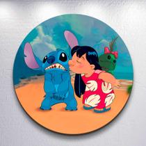 Capa Painel Festa Lil0 Alien Azul Estampa Redondo Mini Grande Tamanhos Diversos Decoração Evento Capa Painel Festa Lil0 Alien Azul Estampa Redondo Mini Grande Tamanhos Diversos Decoração Evento