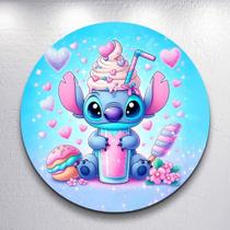 Capa Painel Festa Lil0 Alien Azul Estampa Redondo Mini Grande Tamanhos Diversos Decoração Evento Capa Painel Festa Lil0 Alien Azul Estampa Redondo Mini Grande Tamanhos Diversos Decoração Evento