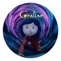 Capa Painel Festa Redondo Pequeno Decoração Caroline