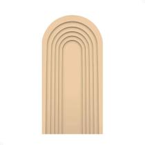 Capa Painel Romano Sublimado C/Elástico 2X1M Vários Arco Beg