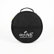 Capa Pandeiro 10 Groove Nylon Reforcado Espuma Alta Densidade Alca Ombro Bolso Frontal Capa Pandeiro 10 Groove Nylon Reforcado Espuma Alta Densidade Alca Ombro Bolso Frontal