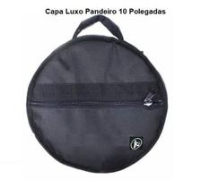 Capa Pandeiro Luxo 10 Polegadas - Almofadada