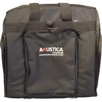 Capa para Acordeon de 120 Baixos Akustica Musical de Lona Capa para Acordeon de 120 Baixos Akustica Musical de Lona