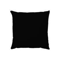 Capa para Almofada 45x45cm Veludo Preta Dud Almofadas Capa para Almofada 45x45cm Veludo Preta Dud Almofadas