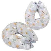 Capa Para Almofada Amamentação Com Zíper Lavável Amamentar Para Bebê - Fofuxos de Pelúcia