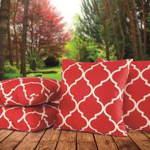 Capa Para Almofada Argos 4 Peças- Tecido Micropercal Geométrico - BIA ENXOVAIS