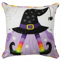 Capa para Almofada Cordone Halloween Chapéu 329119 43x43 Cm Belchior Capa para Almofada Cordone Halloween Chapéu 329119 43x43 Cm Belchior