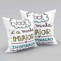 Capa Para Almofada Dia das Mães Homenagem Mãe Presente 01 Peça