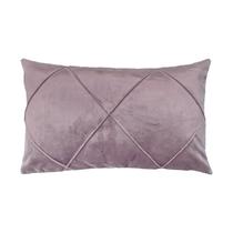 Capa para Almofada Drapeada em Veludo Retangular Rosa Quartzo Capa para Almofada Drapeada em Veludo Retangular Rosa Quartzo