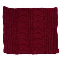 Capa para almofada em tricot Tressage 60x50cm Cores Variadas - Aleta