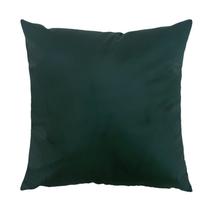 Capa para Almofada em Veludo Liso Quadrada 60x60 Verde Escuro Capa para Almofada em Veludo Liso Quadrada 60x60 Verde Escuro