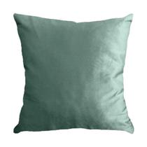 Capa para Almofada em Veludo Liso Quadrada 60x60 Verde Menta Capa para Almofada em Veludo Liso Quadrada 60x60 Verde Menta