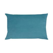 Capa para Almofada em Veludo Liso Retangular 60x40 Azul Turquesa Capa para Almofada em Veludo Liso Retangular 60x40 Azul Turquesa