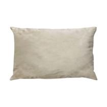 Capa para Almofada em Veludo Liso Retangular Bege Capa para Almofada em Veludo Liso Retangular Bege