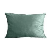 Capa para Almofada em Veludo Liso Retangular Verde Menta Capa para Almofada em Veludo Liso Retangular Verde Menta