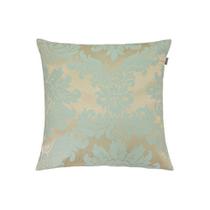 Capa Para Almofada Jacquard Medalhão Adomes M858 Bege