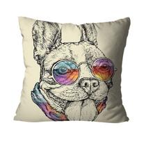 Capa para Almofada Mdecore Bulldog Bege Capa para Almofada Mdecore Bulldog Bege