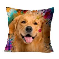 Capa Para Almofada Mdecore Pets 45x45cm - Golden Capa Para Almofada Mdecore Pets 45x45cm - Golden