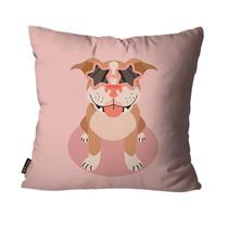 Capa Para Almofada Mdecore Pets 45x45cm - Pit Bull Rs Capa Para Almofada Mdecore Pets 45x45cm - Pit Bull Rs