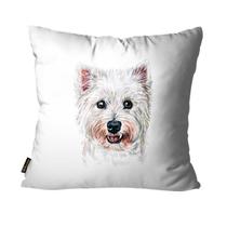 Capa para Almofada Mdecore West Highland White Terrier 45x45