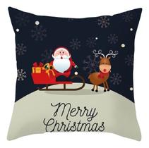 Capa Para Almofada Papai Noel Decoração Natalina Capa Para Almofada Papai Noel Decoração Natalina