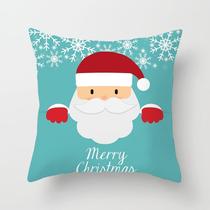 Capa Para Almofada Papai Noel Decoração Natalina Capa Para Almofada Papai Noel Decoração Natalina