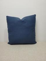 CAPA PARA ALMOFADA QUADRADA AZUL MARINHO 50x50