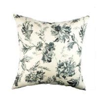 Capa para Almofada STMHome Suede Estampada 42 X 42 Flores Cinza Capa para Almofada STMHome Suede Estampada 42 X 42 Flores Cinza