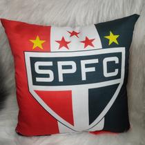 Capa Para Almofada Time de Futebol São Paulo Torcedor Estampa Digital 1 Peça Capa Para Almofada Time de Futebol São Paulo Torcedor Estampa Digital 1 Peça
