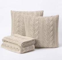 Capa para Almofada Tricot 45cm - Sortidos