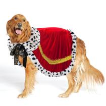 Capa para animais de estimação Midufrry Crimson Velvet King Dog Capa grande