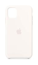 Capa para Apple iPhone 11 branca de silicone Slim Fit resistente à água