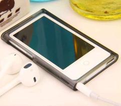 Capa para Apple iPod Nano 7 8 Crystal Clear com protetor de tela