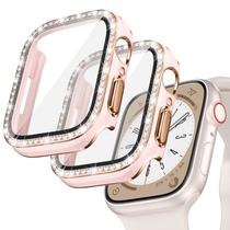 Capa para Apple Watch Goton Bling 44 mm SE (2ª geração) Série 6 5 4 x2