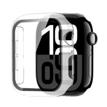 Capa para Apple Watch Seria 10 46mm - acrílico com vidro