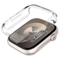 Capa para Apple Watch Spigen Thin Fit Series 9/8/7 45 mm transparente Capa para Apple Watch Spigen Thin Fit Series 9/8/7 45 mm transparente