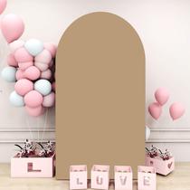 Capa para Arco de Casamento SOMUAUY em Spandex Caqui 1,8m para Decoração Capa para Arco de Casamento SOMUAUY em Spandex Caqui 1,8m para Decoração