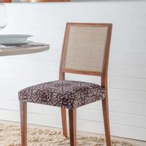 Capa Para Assento De Cadeira Em Malha - Adomes Mandala