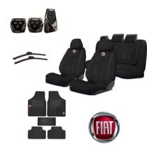 Capa para banco automotivo em tecido grosso+ tapete+pedaleira+par de palhete para palio g3 Capa para banco automotivo em tecido grosso+ tapete+pedaleira+par de palhete para palio g3