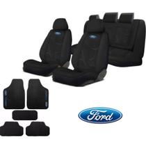 Capa para banco automotivo em tecido grosso+tapete preto para verona 89a96