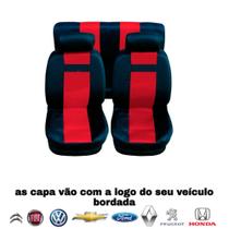 capa para banco automotivo em tecido nylon cor vermelho para Monza 94