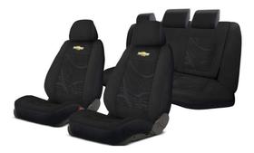 capa para banco carro em tecido grosso preto para corsa joy