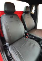 Capa para Banco Couro Fiat Nova Strada C Simples 2021 2022