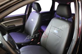 Capa para Banco Couro Ford Fiesta Sedan 2009 Banco Bipartido