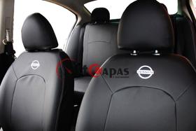 Capa para Banco Couro Nissan Versa 2014 Capa para Banco Couro Nissan Versa 2014
