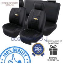 capa para banco de carro 100% em couro preto para classic 2010a16