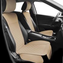 Capa para Banco de Carro Elantrip em Couro PU Compatível com Airbag Bege Capa para Banco de Carro Elantrip em Couro PU Compatível com Airbag Bege