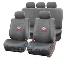 capa para banco de carro em couro cor cinza t5 2020