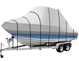 Capa para barco iCover T-Top 600D Heavy Duty Waterproof 24'-26'