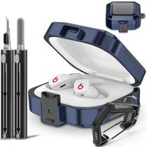 Capa para Beats Fit Pro 2021 com trava de segurança em fibra de carbono Capa para Beats Fit Pro 2021 com trava de segurança em fibra de carbono